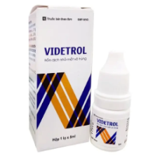 Hỗn hợp nhỏ mắt vô trúng Videtrol 5ml