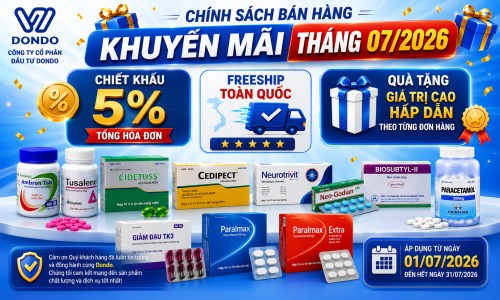 Chương trình khuyến mãi tháng 07/2026