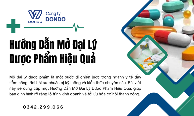 Hướng Dẫn Mở Đại Lý Dược Phẩm Hiệu Quả